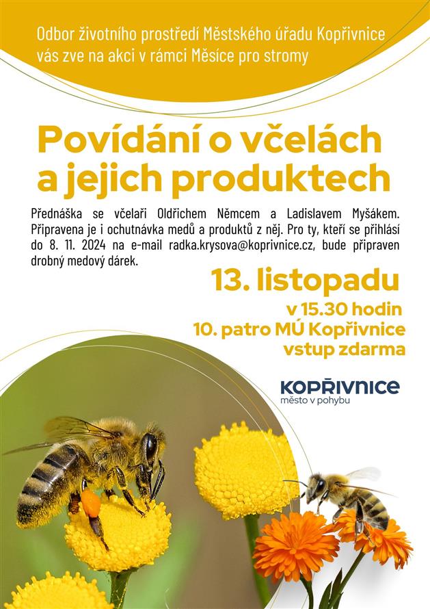 Povídání o včelách a jejich produktech