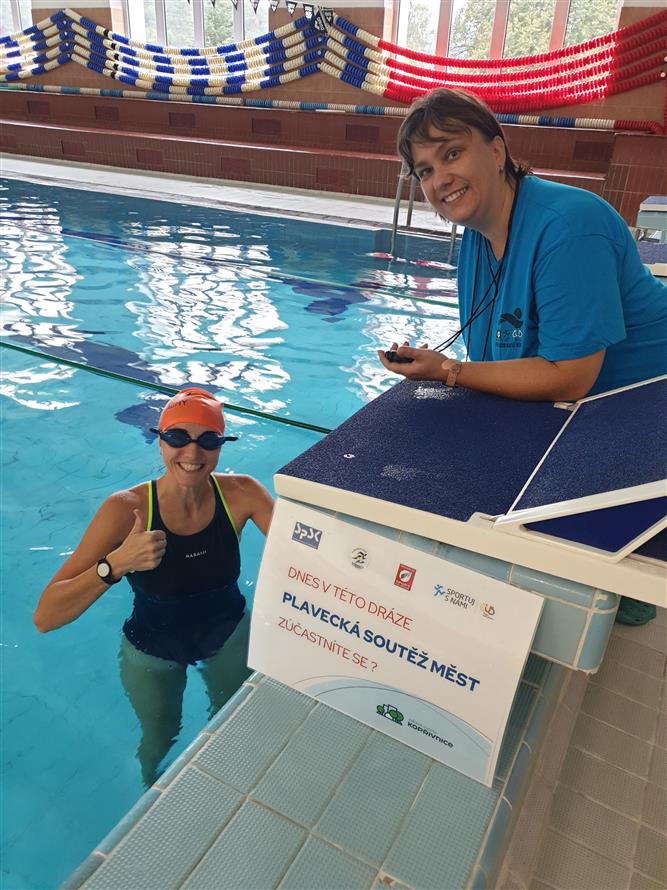 Plavecká soutěž měst 14