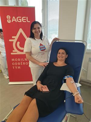 Daruj krev se Zdravým městem Kopřivnice - mobilní odběrový tým na radnici, říjen 3