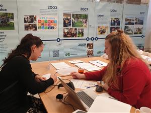 Daruj krev se Zdravým městem Kopřivnice - mobilní odběrový tým na radnici, říjen 1