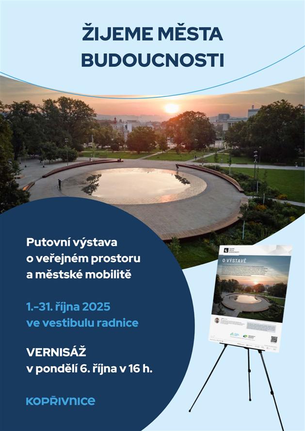 Vernisáž výstavy Žijeme města budoucnosti 2