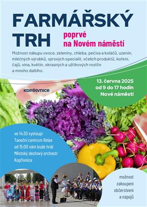 Plakát - Farmářský trh