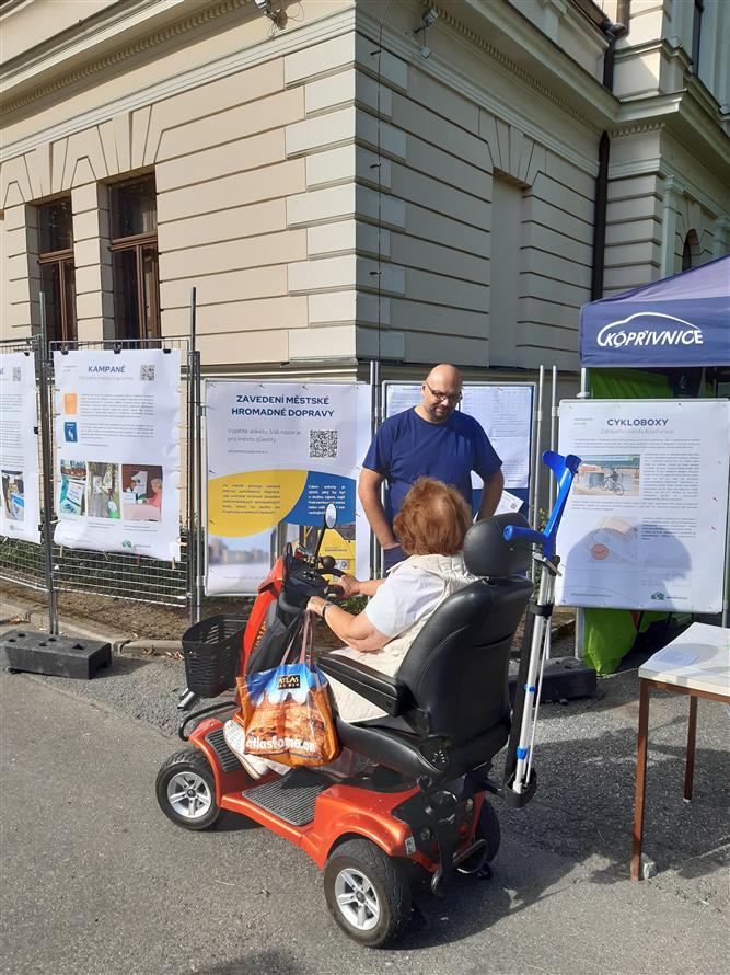 Stan udržitelné městské mobility na III. farmářském trhu 4