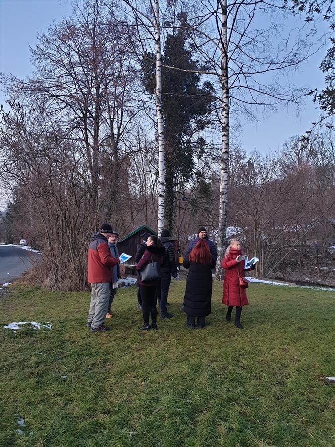 Setkání na místě realizace vítěze KOPROJEKTŮ 2024 1