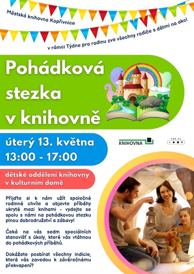 Pohádková stezka v knihovně