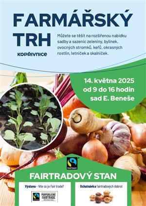 Farmářský trh - plakát
