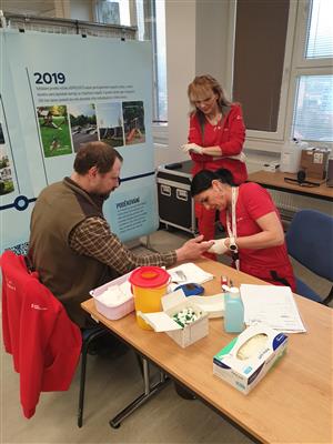 Daruj krev se Zdravým městem Kopřivnice - mobilní odběrový tým na radnici 6 6