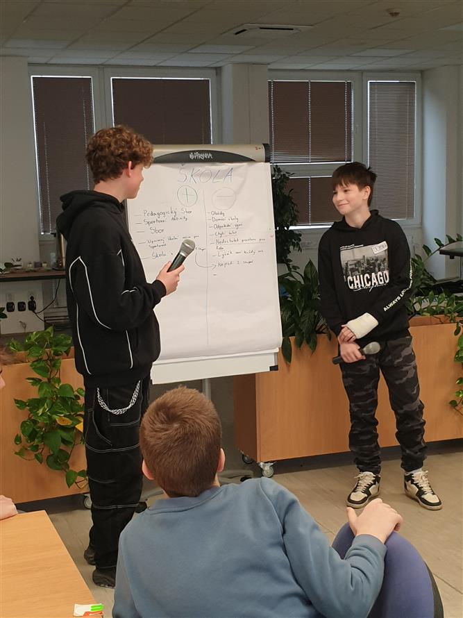 Školní fórum ZŠ Emila Zátopka 23 23