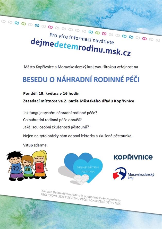 Dejme dětem rodinu - plakát