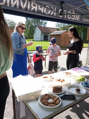 Férový stan na Farmářském trhu