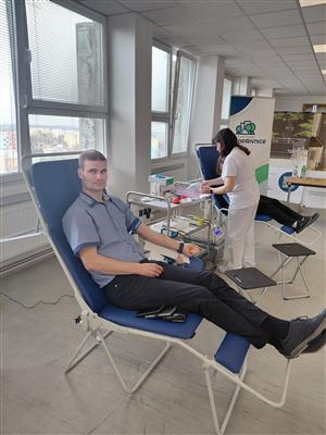 Daruj krev se Zdravým městem Kopřivnice - mobilní odběrový tým na radnici, březen 7