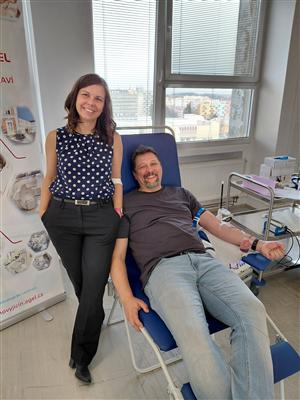 Daruj krev se Zdravým městem Kopřivnice - mobilní odběrový tým na radnici, březen 6