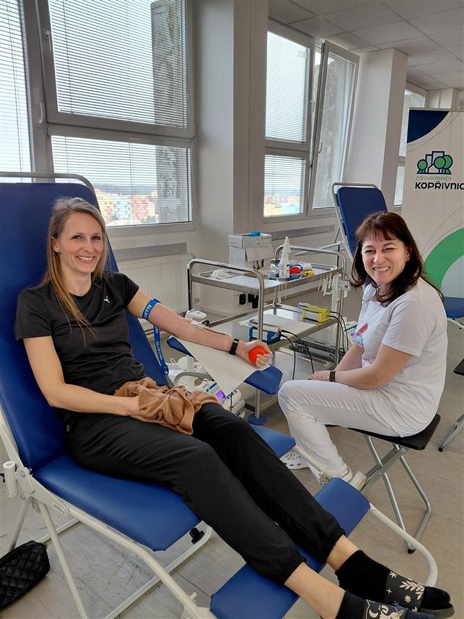 Daruj krev se Zdravým městem Kopřivnice - mobilní odběrový tým na radnici, březen 5