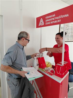 Daruj krev se Zdravým městem Kopřivnice - mobilní odběrový tým na radnici, březen 3