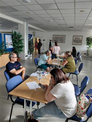 Daruj krev se Zdravým městem Kopřivnice - mobilní odběrový tým na radnici, červen 5