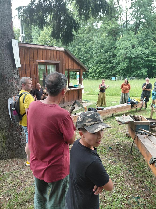 WORKSHOP sečení a naklepávání kosy - projekt Rozmanitostí k rovnováze 15