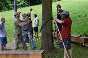 WORKSHOP sečení a naklepávání kosy - projekt Rozmanitostí k rovnováze 14