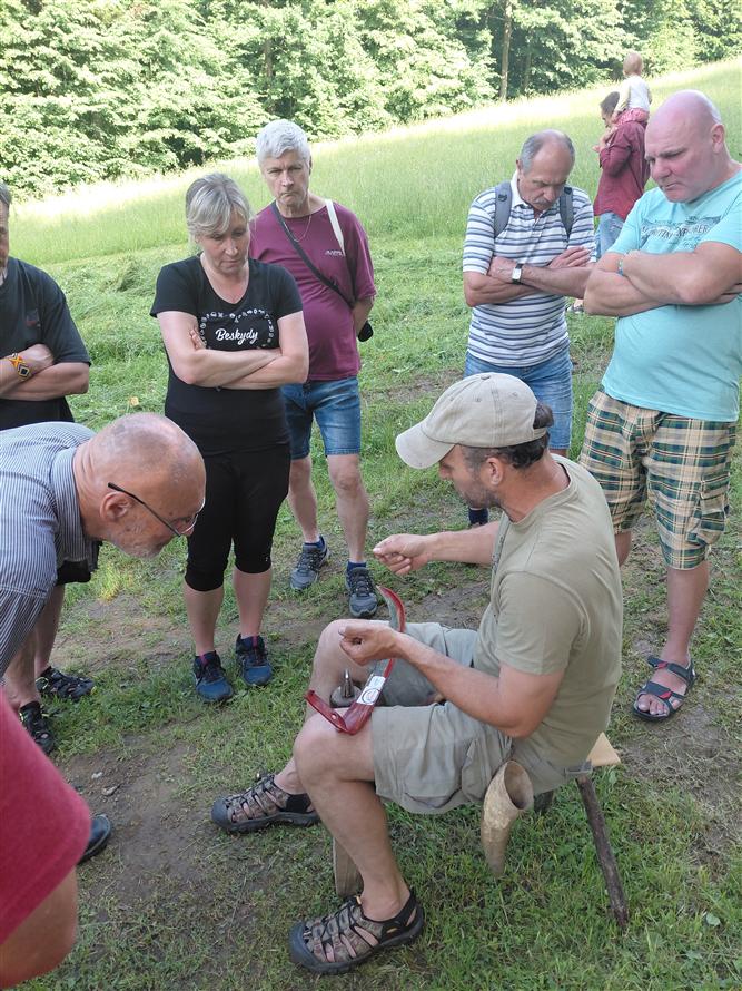 WORKSHOP sečení a naklepávání kosy - projekt Rozmanitostí k rovnováze 4