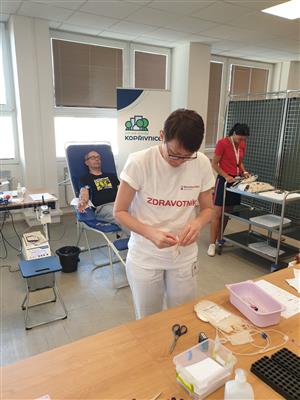Daruj krev se Zdravým městem Kopřivnice - mobilní odběrový tým na radnici II 5