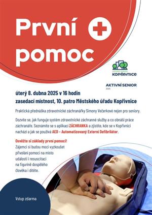 První pomoc - praktická přednáška pro veřejnost 1