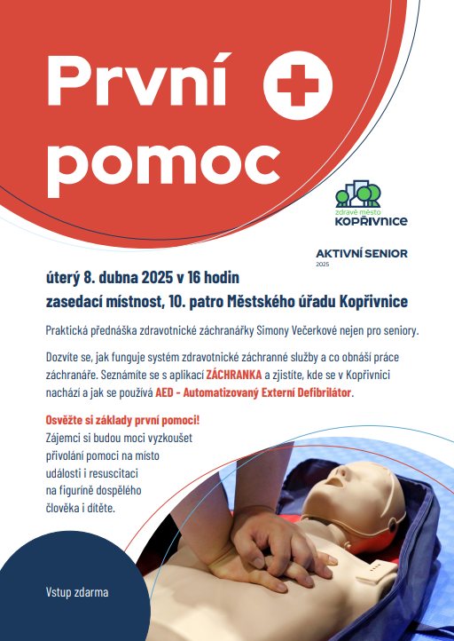 První pomoc - praktická přednáška pro veřejnost 1