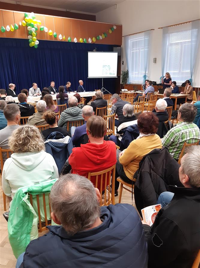 Setkání s obyvateli v místních částech