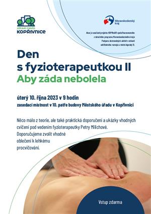 Den s fyzioterapeutkou II