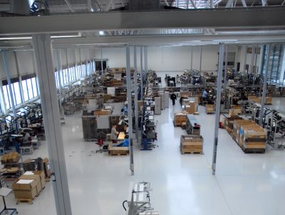 Výrobní závod i prezentaci vývojového centra si mohli minulý týden prohlédnout zájemci o zaměstnání ve společnosti Bang&Olufsen.<br/>                                               
ILUSTRAČNÍ FOTO: DAVID MACHÁČEK
