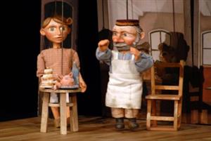 Loutky i celé pojetí pohádkové hry Obušku, z pytle ven bylo klasické, minulou neděli představení zahajovalo volnou sérii představení pro děti.
FOTO: DAVID MACHÁČEK