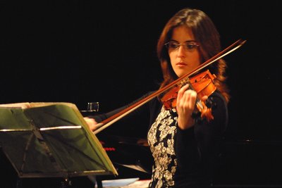 Klavírní trio Ensemble Martinů s houslistkou Radkou Preislerovou zahajovalo letošní ročník předplatného Kruhu přátel hudby v Kopřivnici.<br/>                                                
FOTO: DAVID MACHÁČEK
