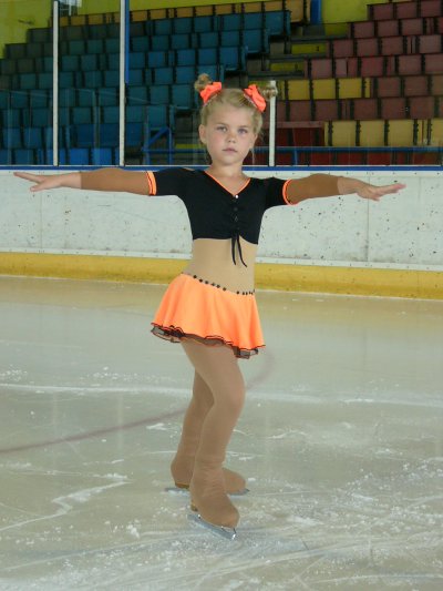 Kopřivnická krasobruslařka Karolína Kostelníková si svým skvělým výkonem vybojovala zlato.<br/>                                  
FOTO: ARCHIV
