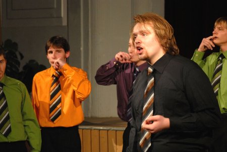 Gentleman Singers zaujali publikum nejen dramaturgií a skvělým provedením koncertu, ale také jeho příjemně odlehčeným pojetím.<br/>                                                               
FOTO: DAVID MACHÁČEK
