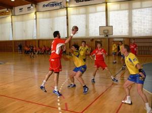 Kopřivničtí házenkáři v nedělním domácím utkání proti brněnskému týmu dokázali poprvé v nadstavbové části extraligy zvítězit.<br/>                                                                 
FOTO: ONDŘEJ ZAPLETAL
