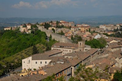 Pohled na Perugiu, hlavní město provincie Umbrie, ve které leží i Castiglione del Lago.<br/>FOTO: DAVID MACHÁČEK