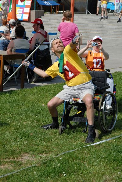 Desátý ročník Celostátních her zdravotně postižených byl úspěšný, přijely desítky soutěžících z celé republiky i ze Slovenska.<br/>                                                                              
FOTO: DAVID MACHÁČEK
