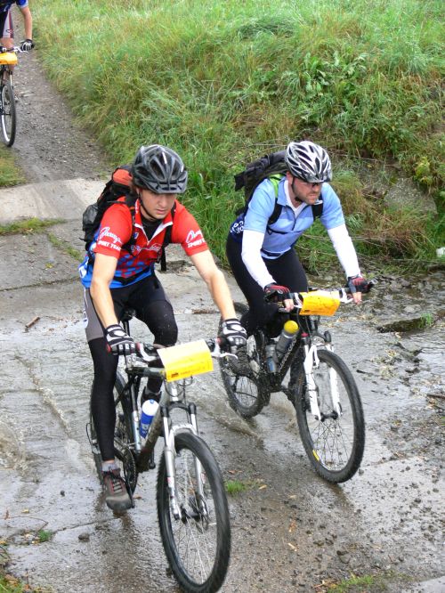 Cyklomaraton po beskydských vrcholech Kopřivnický Drtič letos oslavil desátý ročník, na trať se vydalo 533 vytrvalců.<br/> 
FOTO: DAVID MACHÁČEK
