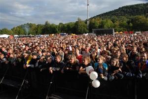 Prostory polygonu zaplnil víc jak třicetitisícový dav. Oslava Tatry se tak bezpečně stala zatím největší akcí, kterou město zažilo.