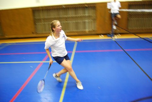 Pavla Janošová byla již tradičně oporou kopřivnického badmintonového družstva v utkáních druhé celostátní ligy.<br/>                                                                                     
FOTO: ONDŘEJ ZAPLETAL
