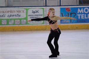 Nikol Zátopková, která se spolu s dalšími dětmi kopřivnického klubu FSC představila při jeho exhibici, patří k největším současným talentům, které klub vychovává. <br/>
FOTO: DAVID MACHÁČEK

