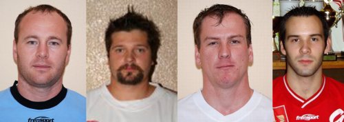 Luděk Fabián, Jiří Gřes, Aleš Opálka, Karel Hanzelka