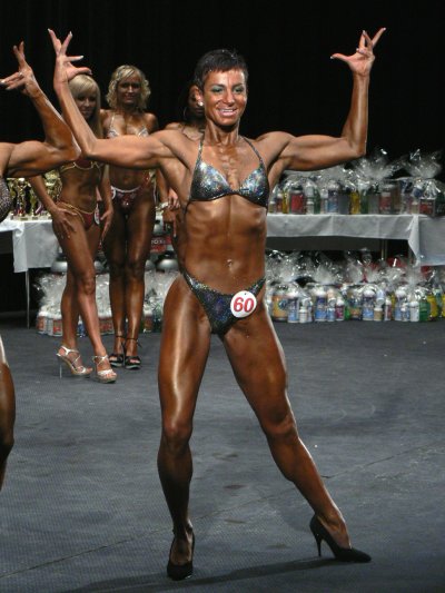 Gabriela Hrtáňová vybojovala na ME v Karlových Varech čtvrté místo v kategorii Fitness Figura.
FOTO: ARCHIV
