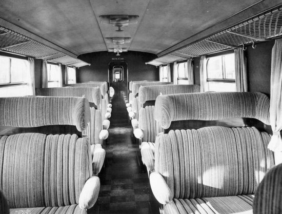 Slovenská strela - interiér