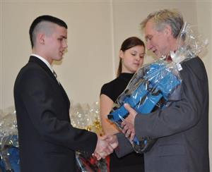 Oceněný hokejista Patrik Bartošák.
FOTO: JANA FEILHAUEROVÁ