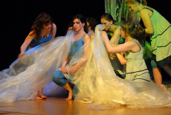 Kopřivnická taneční skupina Iluze a jejich představení Obrazy vody se publiku divadelní přehlídky Kopřiva líbily natolik, že jí přisoudili Cenu diváka.
FOTO: DAVID MACHÁČEK