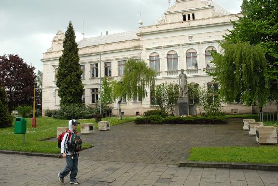 Už zhruba dva roky je objekt bývalé základní školy náměstí zcela nevyužit. Plány na další oživení budovy mají být hotovy letos.
FOTO: DAVID MACHÁČEK
