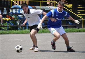 D&L AS 54 porazil ve třetím kole 1. ligy malé kopané Orel Štramberk vysoko 4:0, později porazil i Perun a posunul se v tabulce na páté místo. 
FOTO: JANA FEILHAUEROVÁ