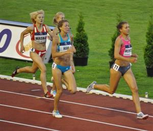 Lenka Masná vybojovala na Zlaté tretře třetí místo v běhu na 800 metrů.
FOTO: JANA FEILHAUEROVÁ