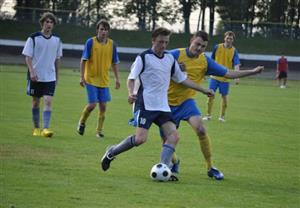 Tomáš Havran naskočil do zápasu Kopřivnice se Zbyslavicemi až necelé čtyři minuty před koncem, během kterých už se na skóre 2:1 pro domácí Kopřivnici nic nezměnilo.
FOTO: JANA FEILHAUEROVÁ