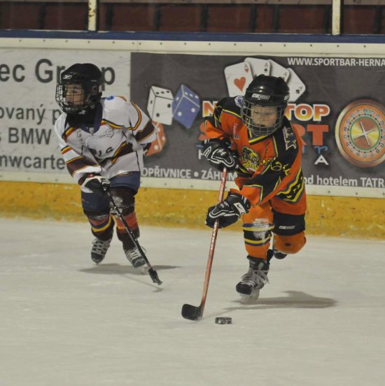 Zajímavé boje byly k vidění v pátek na kopřivnickém zimním stadioně, kde se střetla družstva malých hokejistů Kopřivnice a Sparty Praha (více viz výsledky).
FOTO: JANA FEILHAUEROVÁ