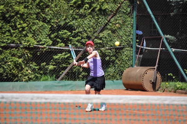 Hráčka TC Kopřivnice Sindy Rašková. 
FOTO: J. FEILHAUEROVÁ